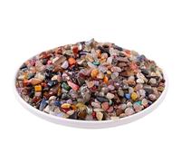 Natural Color Crystal Gravel - Bulk Rainbow Crystal Chips | Healing Rain Flower Stones | Crystals Lover Aquarists Gardeners, Perfect Vase Filler Aquarium Decoration