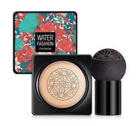 (Natural Color) Makeup Bb Cream Mushroom Sponge Head Air Cushion Bb Cc Cream Concealer Foundation