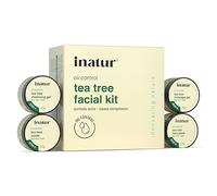 Natural Complete Skincare Kit for Glowing & Clear Skin | Includes Cleanser, Scrub, Massage gel & Face Pack | For Oily, Combination & Acne Prone Skin | Unisex