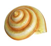 Natural Conch Replacement Shells, Simulated Conch Seashell Ornament Multiple Sizes For Home And Aquarium Decor(L)