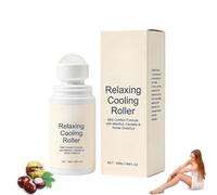 Natural Cooling Roller, 2026 New Relaxing Cooling Roller, Soothe and Repair Roller Ball, Fast-Absorbing, Non-Greasy Formula, Moisturizing, Hydrating, Refreshing, Reduce Leg Swelling Roll-On (1PC)