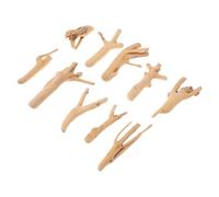 Natural Coral Driftwood Branches 10pcs Assorted Driftwood for Aquarium and Reptile Terrarium Decoration, Fish Tank Natural Wood Ornaments, Size 6-14cm