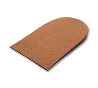 Natural Cork Achilles Tendonitis Support Heel Lifts for Pain Relief, Leg Length Discrepancy Aids, Biodegradable, Moderate Height Boost, Suitable for Above or Below Insole Wear