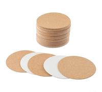 Natural Cork Backing Sheets 60pcs Anti-Slip Base