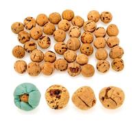 Natural Cork Fishing Floating Balls for Off-Bottom Carp Rig Setup | Round Natural Cork, Attachment Around a Rigged Offering or Hooklink, Setup Without Threading Line Through the Cork