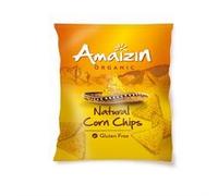 Natural Corn Chips- Family - Organic - 150g Bag by Amaizin. Price is for a Pack of 10