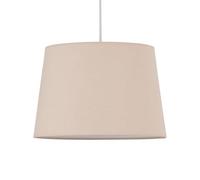 Natural Cotton 28cm Tapered Cylinder Pendant or Lamp Shade
