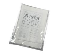Natural Cotton Linen Stitching Workbook Customizable Page Sewing Projects Tutorial Sturdy Binding Structure Cotton Linen Embroidery Workbook