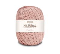 Natural Cotton Maxcolor 4/6 by Círculo - 247 yds, 7 oz - Light Worsted - 100% Brazilian Virgin Cotton (Pack of 1 Ball) (7389)