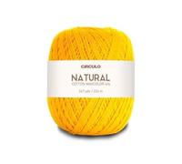 Natural Cotton Maxcolor 4/6 by Círculo - 247 yds, 7 oz - Light Worsted - 100% Brazilian Virgin Cotton (Pack of 1 Ball) (1289)