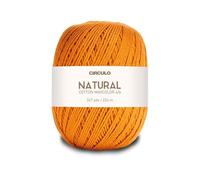Natural Cotton Maxcolor 4/6 by Círculo - 247 yds, 7 oz - Light Worsted - 100% Brazilian Virgin Cotton (Pack of 1 Ball) (7207)