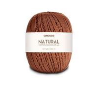 Natural Cotton Maxcolor 4/6 by Círculo - 247 yds, 7 oz - Light Worsted - 100% Brazilian Virgin Cotton (Pack of 1 Ball) (7220)