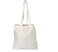 NATURAL COTTON TOTE SHOPPER BAG - 3 COLOURS - LOW PRICE (NATURAL)