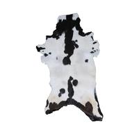 Natural Cowhide Area Rug, Black and White Pattern, 86 x 51 cm, Non-Slippery