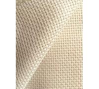 Natural Cream Monks Cloth 7 Count Even Weave Fabric 50 x 70cm from Zweigart for Stitching and Punch Needle