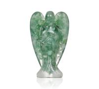 Natural Crystal Angel - Elegant Pocket Guardian Angel Figurines, Perfectly Handcrafted Angel Statue and Guardian Angel Crystal Figurine