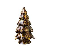 Natural Crystal Christmas Tree Sculpture - Handcrafted Crystal Tree Figurine, Holiday Decorative Crystal Art(Stone)