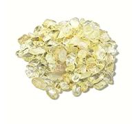 Natural Crystal Demagnetizing Stone Lemon Yellow Crush Raw Ornament Landscaping Home Aromatherapy Diffuser 100g
