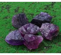 Natural Crystal, Energy Cleansing Kit, Chakra Positive Energy Crystals, Meditation Kit, Tarot Cards Absorb Energy,Cleansing House Negative Energy, Spiritual Healing Gifts 2cm (Purple Fluorite)