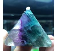 Natural crystal fluorite quartz stone chakra aura crystal point energy home decoration gemstone handmade crafts home decor(76-80mm)