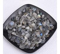 Natural Crystal Gravel Specimen Crystal Use for Home Decoration Garden Aquarium Stone,Labradorite,100g