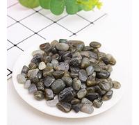 Natural Crystal Gravel Specimen Crystal Use for Home Decoration Garden Aquarium Stone,Labradorite,100g