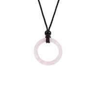 Natural Crystal Hexagonal Pointed Gemstone Pendant Necklace for Women Men|Wire Wrap Charm with Gold Chain Chork Meditation Energy Amulet Jewelry Gifts Rose Quartz