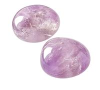 Natural Crystal Raw Stone Energy Healing Rolling Aromatherapy Demagnetizing Purifying Diffuser(Lila)