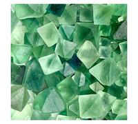 Natural Crystal Rough 100g Bulk Natural Green Fluorite Octahedron Crystal Quartz Gemstone Specimen Reiki Stone Raw Rare Home Decoration Crystal