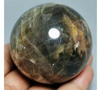 Natural crystal rough Crystal Natural Black Moonstone Sphere Crystal (Size : 800-850g)