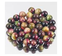 Natural Crystal Rough Round Dragon Blood Stone Beads Loose Jades Beads for Jewelry Making DIY Bracelet Accessories 6/8/10MM 15" Strands Home Decoration Crystal (Size : 6mm 60-63pcs)