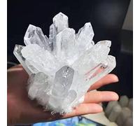 Natural Crystal Rough Stone 1pc 400g-800g Natural Reiki Gemstone Folk CraftsCrystal Stones Clear Quartz Cluster (Color : 1pc 670g-710g)