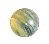 Natural crystal rough Yellow Smelting Quartz Stone Crystal Sphere Ball for Home Decoration (Size : 8-9cm)