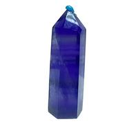 Natural Crystal Small Purple Fluorite Tower for Decoration (Size : 8-9cm)