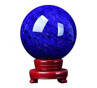 Natural Crystal Sphere Ball, Crystal Glass Ball for Photography Decoration Feng Shui Blue Multiple Sizes(200mm)
