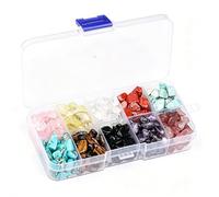 Natural Crystal Stones Rocks Mineral Specimens Energy Teaching Materials 4 Styles Rain Flower Boxed Packaging(Style A)