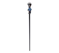 Natural Crystal Wand Handmade DIY Craft Cosplay Halloween Scepter Witch Cane Magical Stone Wiccan Tool (White, One Size)