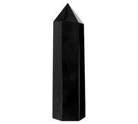 Natural Crystal Wands, Single Point 9-10cm, Polished Gemstone for Home Decor, Healing, and Meditation Practices