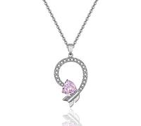 Natural Crystal Zircon Arrow Necklace Fashionable Lady Pendant Necklace Long
