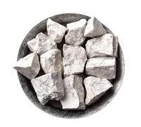 Natural Crystals Healing Stones Natural White Turquoise Ore Specimen Crystal Rough Stone Crushed Stone Demagnetized Stone Crystal Ornaments for Tumbling, Fountain Rocks, Decoration(2-3cm/500g)
