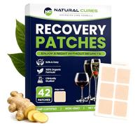 Natural Cures Party Patch 42-Pack - Wake Up Refreshed, Energized and Nail-Free with Our 100% Natural Enhanced Morning Formula Patch