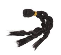Natural Curly Women Hair Extension Piece Black High Temperature Fiber Wig | Lightweight Attach and Detach Design, Comfortable Fixation, Daily Life and Dating Use, Looks like Real Hair