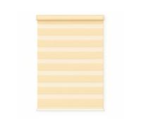 New Edge Blinds Natural Day & Night Zebra Roller Blind (165cm drop) - 60cm, Cream