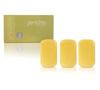 Natural Dead Sea Mineral Sulphur Soap & Shea Butter Vegan & French Grinding Face Acne Balances Oily Skin Moisturizing Pack of 3 4.4