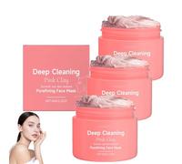 Natural Deep Cleaning Mud Face Mask, Pore Clearing Clay Mask for Evens Tone, Cleanses Pores Exfoliates Evenly Reduces Fine Lines, Daily Skincare For All Skin Types (2)