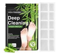 Natural Deep Cleansing Detox Foot Patches, 30 Pieces, for Stress Relief, Sleep Quality, Blood Circulation