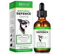 Natural Defence Drops for Dogs,Dog Immune Support Drops | Supports Joint, Digestion, Immunity & Skin Health | For Everyday Vitality | Suitable for All Breeds | 60ml