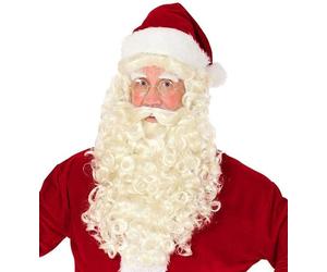 Natural Deluxe Santa Claus Wig Beard Moustache Christmas Set