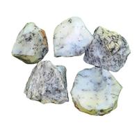Natural Dendritic Opal Raw Stone Rough Chunk Rock Raw Gemstone Reiki Healing Crystal Stones (250Gm, Dendritik Opal)-B09PDWS9B