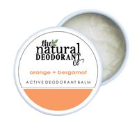 Natural Deodorant Co Active Deodorant Balm Mini - Orange & Bergamot - 10g